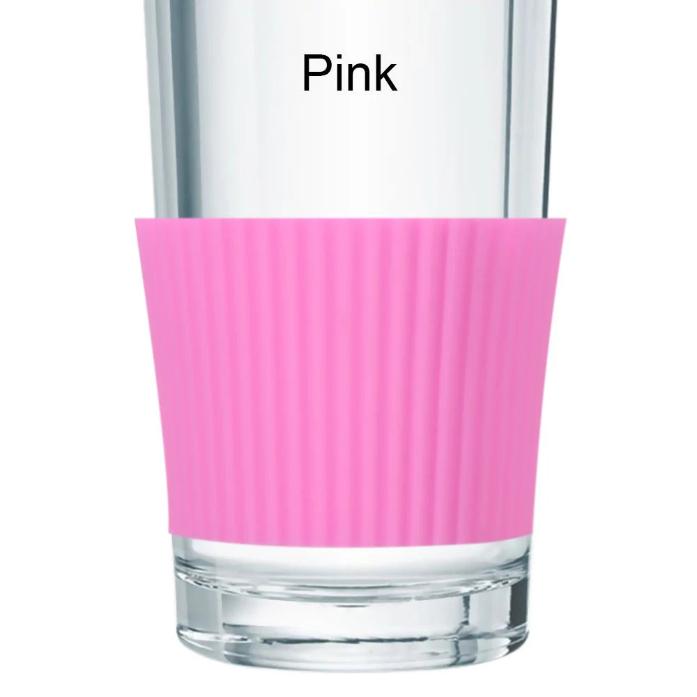 Silikon Tassenhülle wärmeisolierend und rutschfest für Becher Flaschen