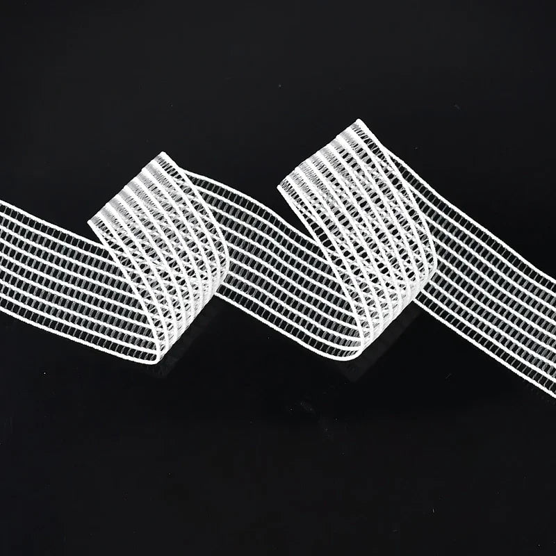 Elastisches Mesh-Gummiband 10/20m, 20-50mm – DIY Nähzubehör Kleidung