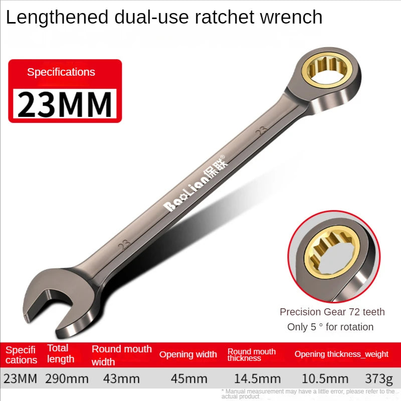 Universal Torx Ratschen-Schlüssel 8-22mm – Robust, Präzise - Vielseitig