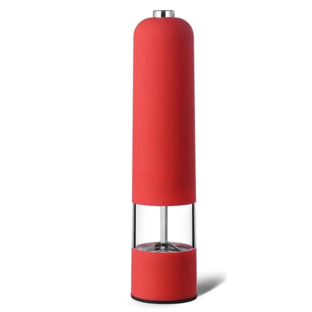 Automatische LED-Pfeffer- - Salzmühle – Kabellos, verstellbare Grobheit, robust