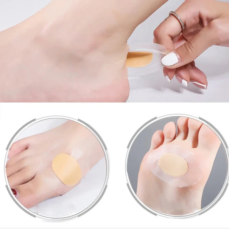 Effektiver Blasenschutz: 20/30 Gel Grip Ferse Patches – bequem - selbstklebend