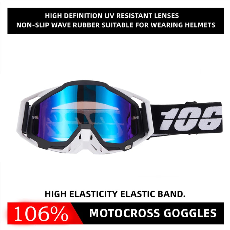 Offroad Schutzbrille Unisex für Motocross ATV Ski Radfahren Windschutz