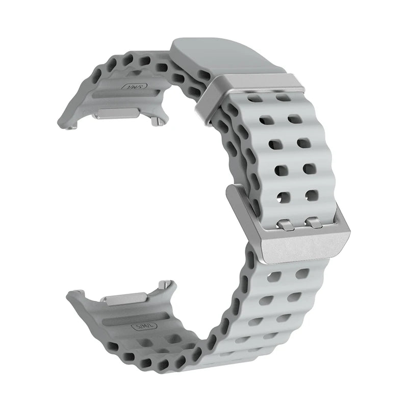 Marine Silikonarmband für Samsung Galaxy Watch Ultra 47 mm 2025 Modell