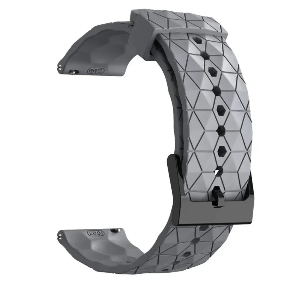 Flexibles Silikon-Sportarmband 20/22 mm – Komfort - Halt für Garmin - Co.