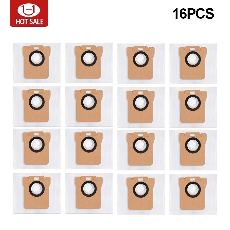 Effiziente Ersatzteile für Robot Vacuum X20+: Staubbeutel, Bürste - HEPA-Filter Set