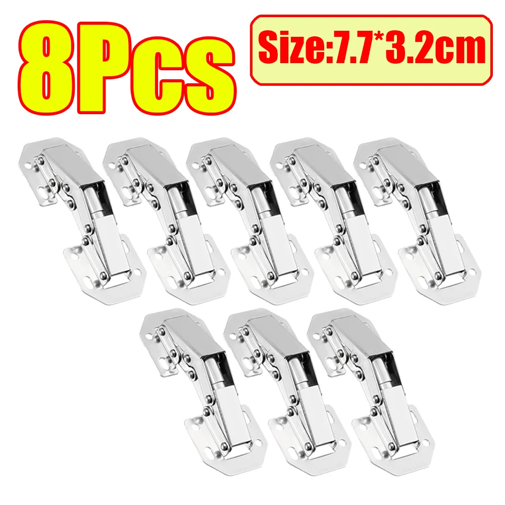 Rostfreie Schrankscharniere ohne Bohren für einfache Möbelmontage