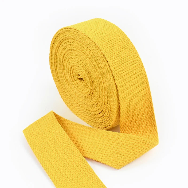 4M Polyester/Nylon Gurtband 1.3mm dick, 20-50mm breit für DIY Nähen Rucksäcke