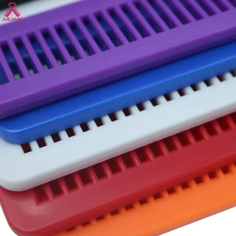 Antistatischer Kunststoff Entwirrungskamm für schonendes Haarstyling und Friseureinsatz