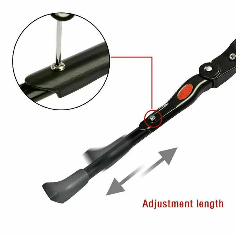 Robuster, höhenverstellbarer Aluminium-Fahrradständer mit rutschfesten Füßen