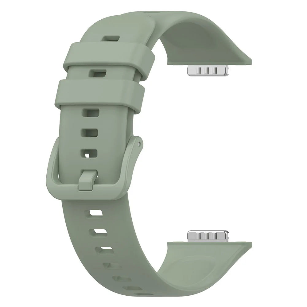 Flexibles Silikonarmband - transparente TPU-Hülle – Ersatz für Huawei Watch Fit 2