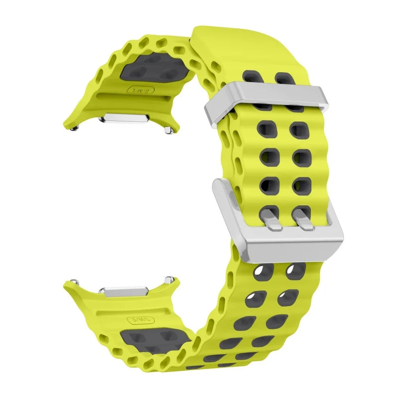 Marine Silikonarmband für Samsung Galaxy Watch Ultra 47 mm 2025 Modell