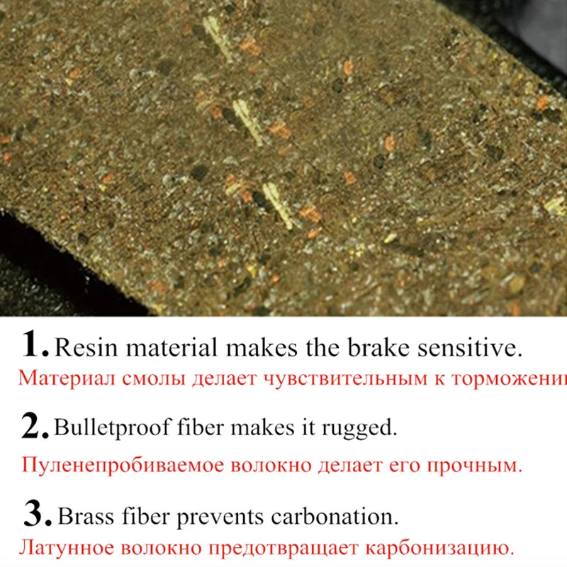 Elektroroller Scheibenbremsbeläge für Xiaomi Pro Pro2 1S Essential Hinterrad Pro Bremsscheibe Reibplatten Bremssattel Zubehör-Yabubest - Home & More