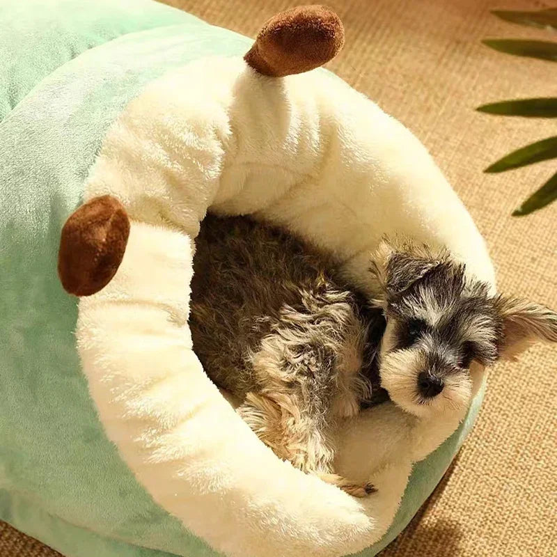 Weiches Hundebett Sofa Kuschelig für Kleine Mittelgroße Hunde Katzen
