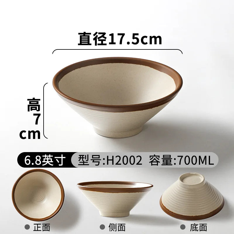 Melamin Ramen Schüssel im japanischen Stil für Zuhause und Küche