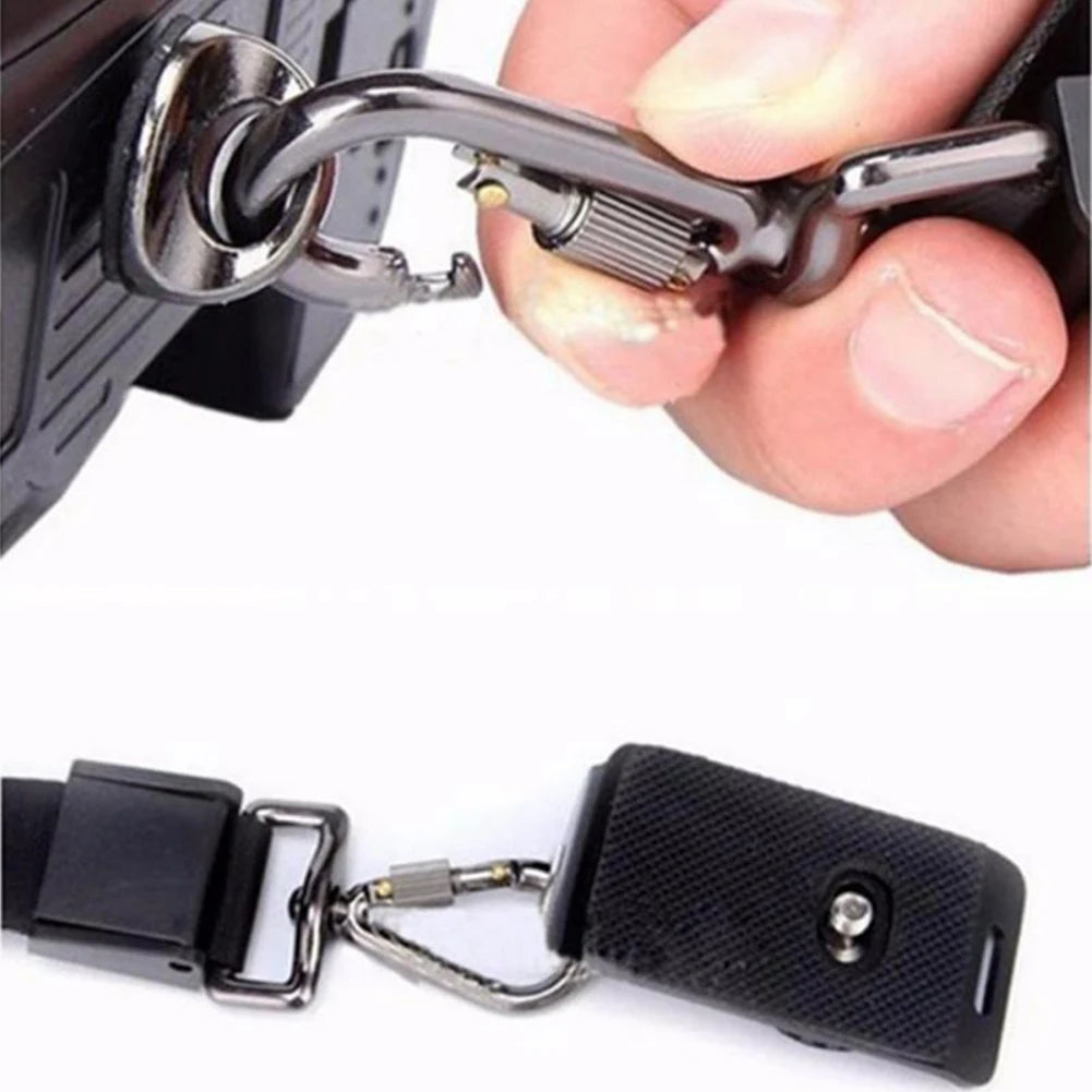 Verstellbarer Kameragurt für Schulter Nacken - Schnellverschluss Digital Kamera