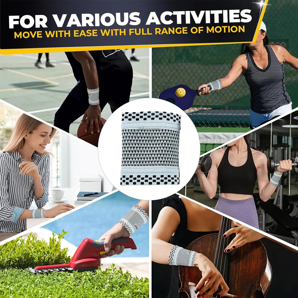 2er Set Handgelenk-Kompressionsbandage zur Schonung bei Karpaltunnel und Arthritis