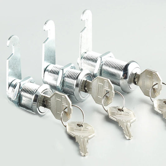 Zinklegierung Nockenschloss für Schubladen Aktenschrank Briefkasten 16-30mm