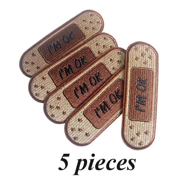 Stickerei Bandage Reparatur Patches zum Aufbügeln für Kleidung