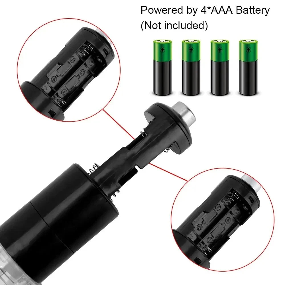 Automatische LED-Pfeffer- - Salzmühle – Kabellos, verstellbare Grobheit, robust