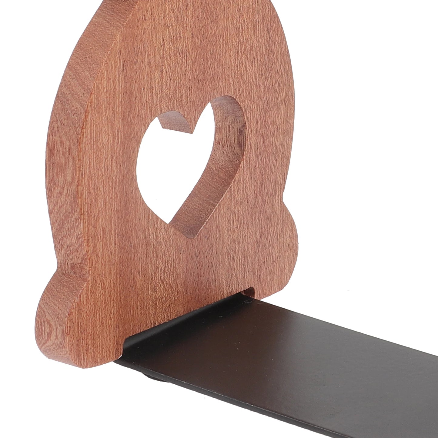 Holz Buchstütze mit Cartoon-Kaninchen, dekorativer Organizer für Büro