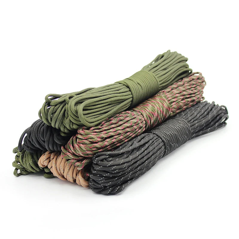 7-Kerne Paracord 4mm – extrem robust, 550 lb Bruchfestigkeit, 5-30m Länge