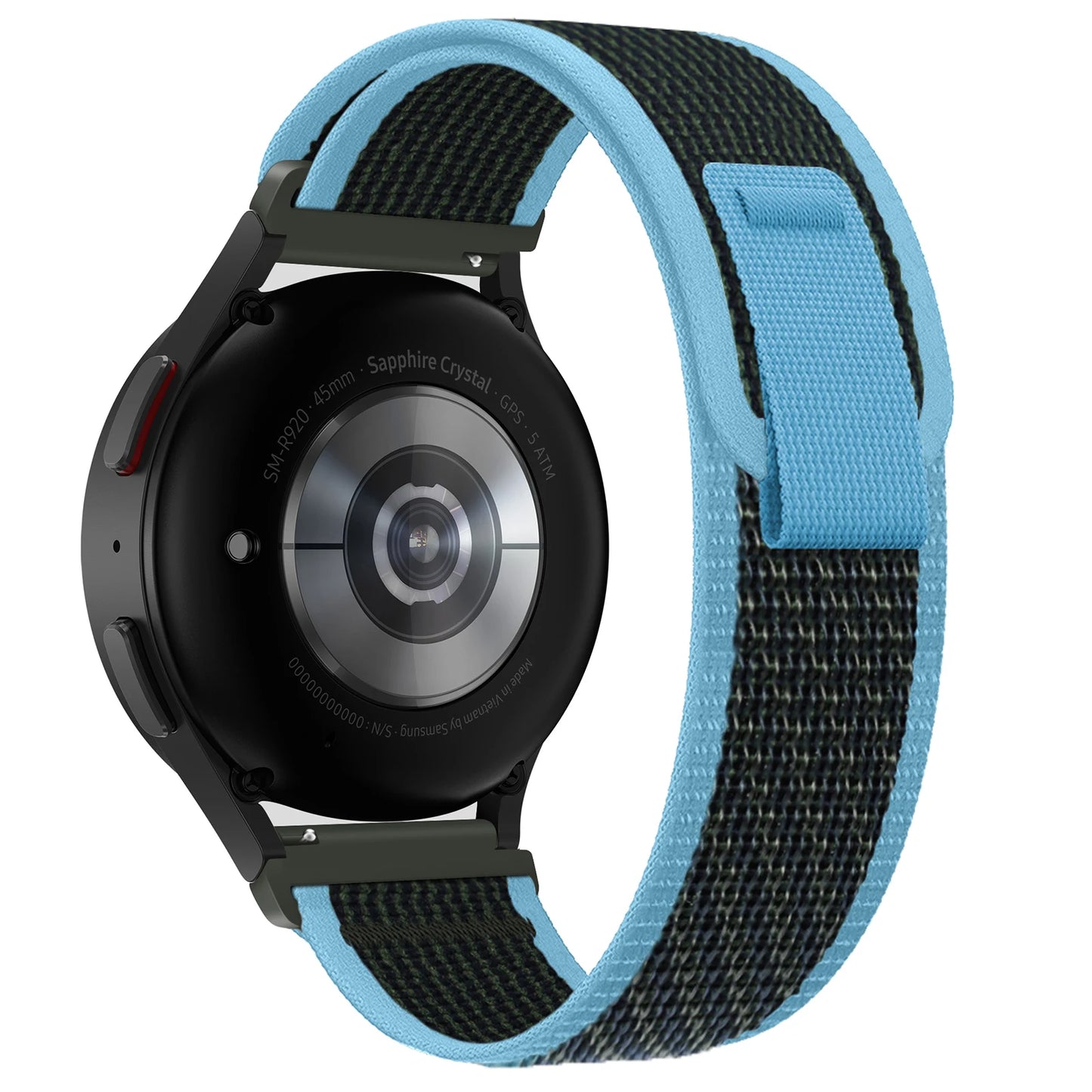 Langlebiges Nylon-Uhrenarmband 20mm/22mm – Komfort - Stil für Garmin - Co