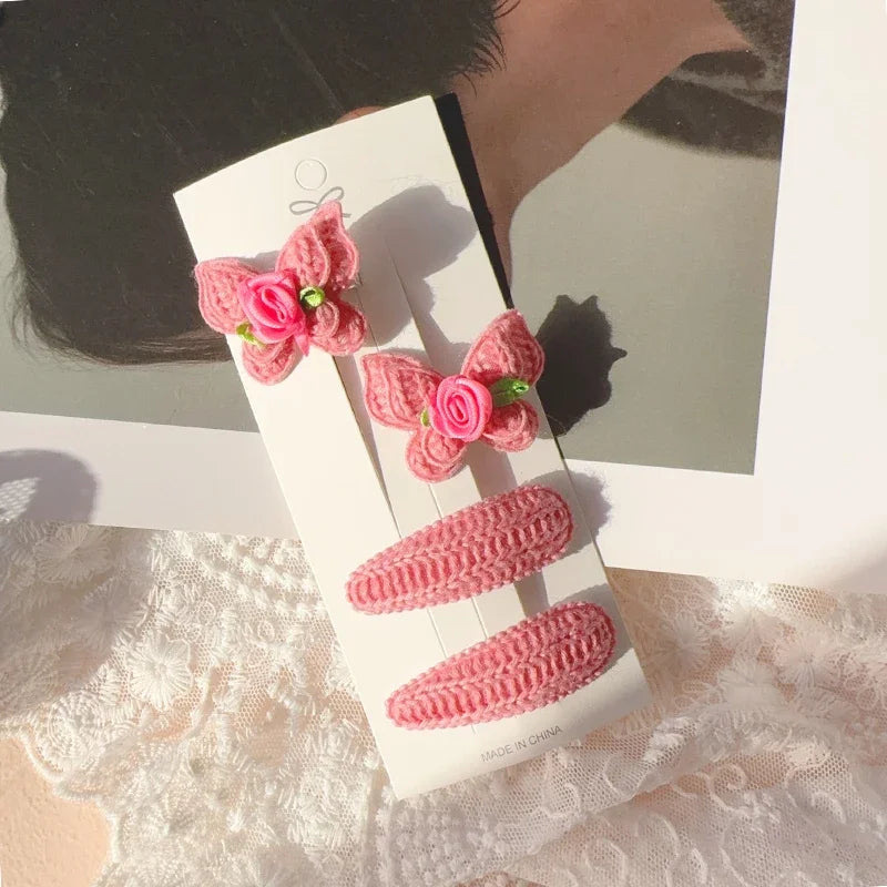Nette Handgemachte Schmetterling Haar Clips für Mädchen