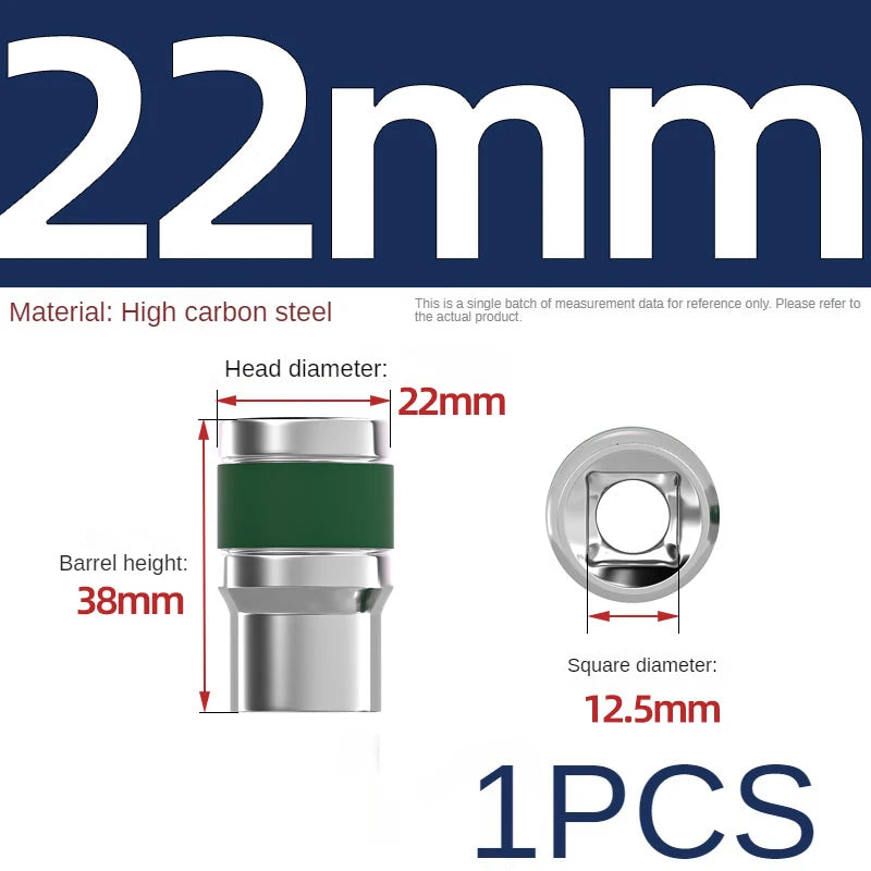 Robuster 8-32mm 1/2 Zoll Steckschlüsselsatz für Pneumatik - Mechaniker