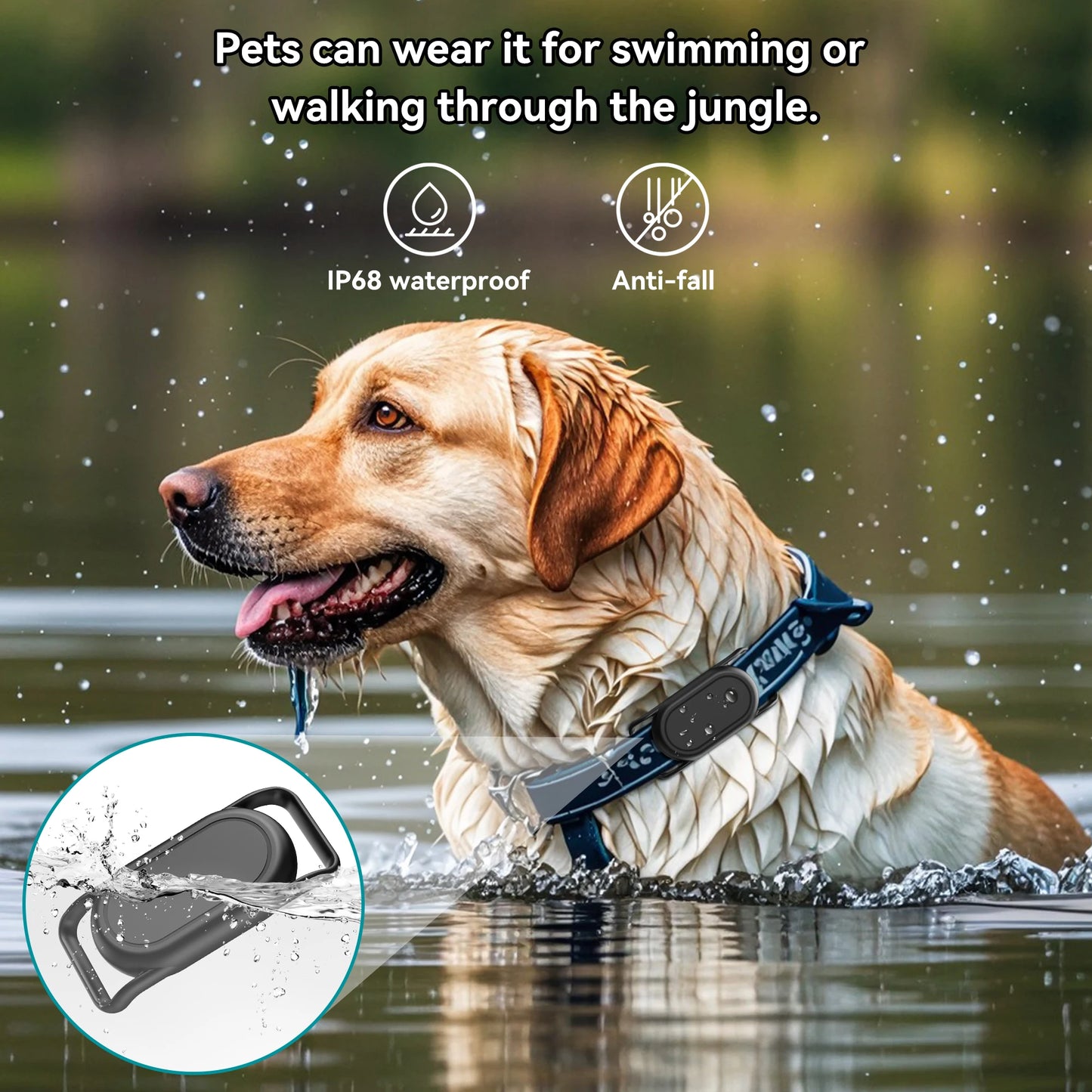 2er-Pack wasserdichte Silikonhüllen für Samsung Galaxy SmartTag2 – Ideal für Haustierhalsbänder