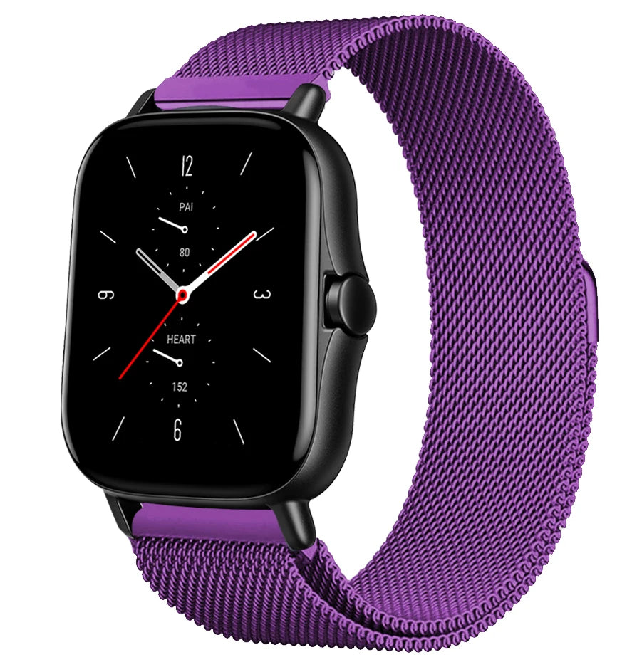 Magnetisches Edelstahl-Smartwatch-Armband 20/22mm – Komfort - Stil in 6 Farben
