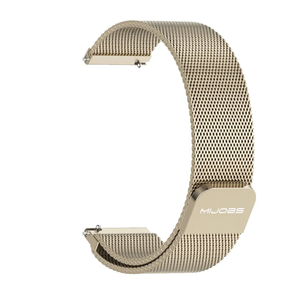 Edelstahl Metallarmband 22mm Milanese Magnetverschluss für Smartwatches