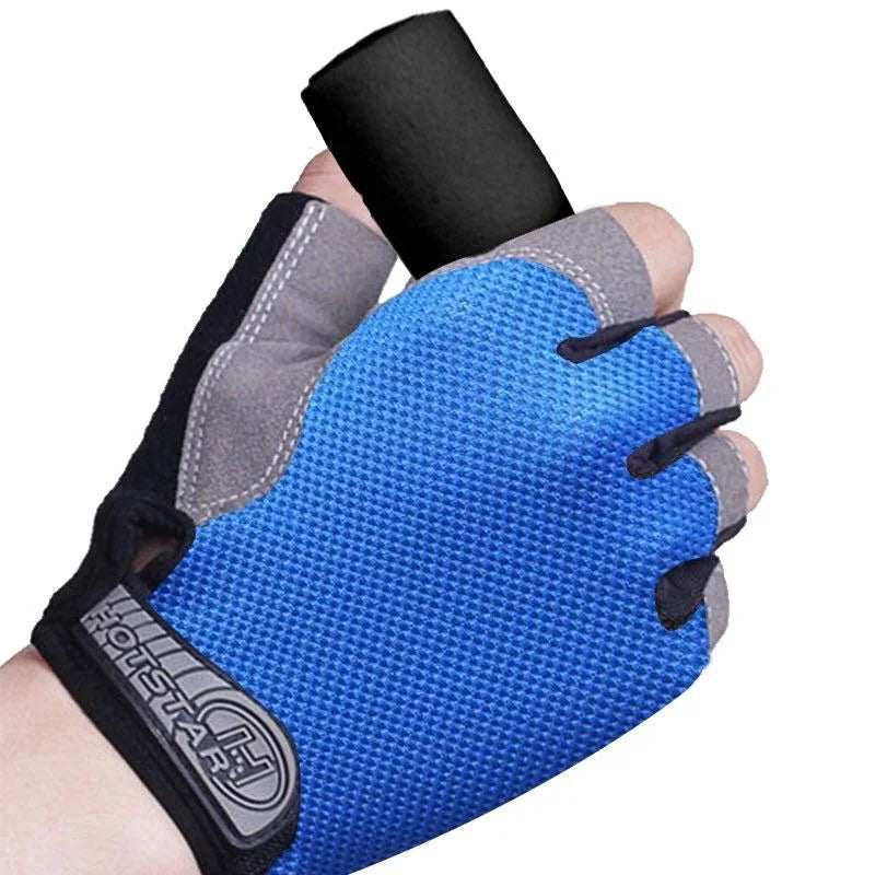 Rutschfeste, atmungsaktive fingerlose Fitnesshandschuhe für Damen - Herren – sicher trainieren