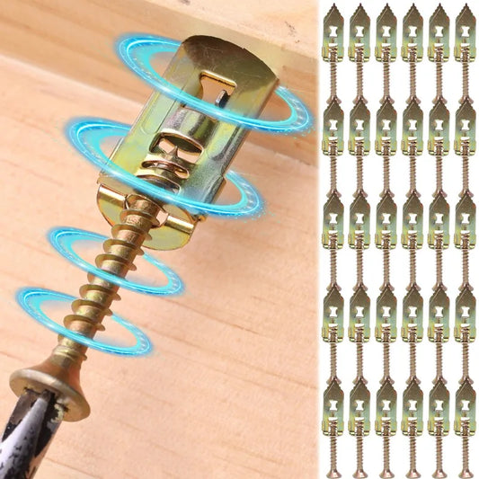 10/100 St. Selbstbohrende Trockenbauanker für Gipskarton DIY Befestigung