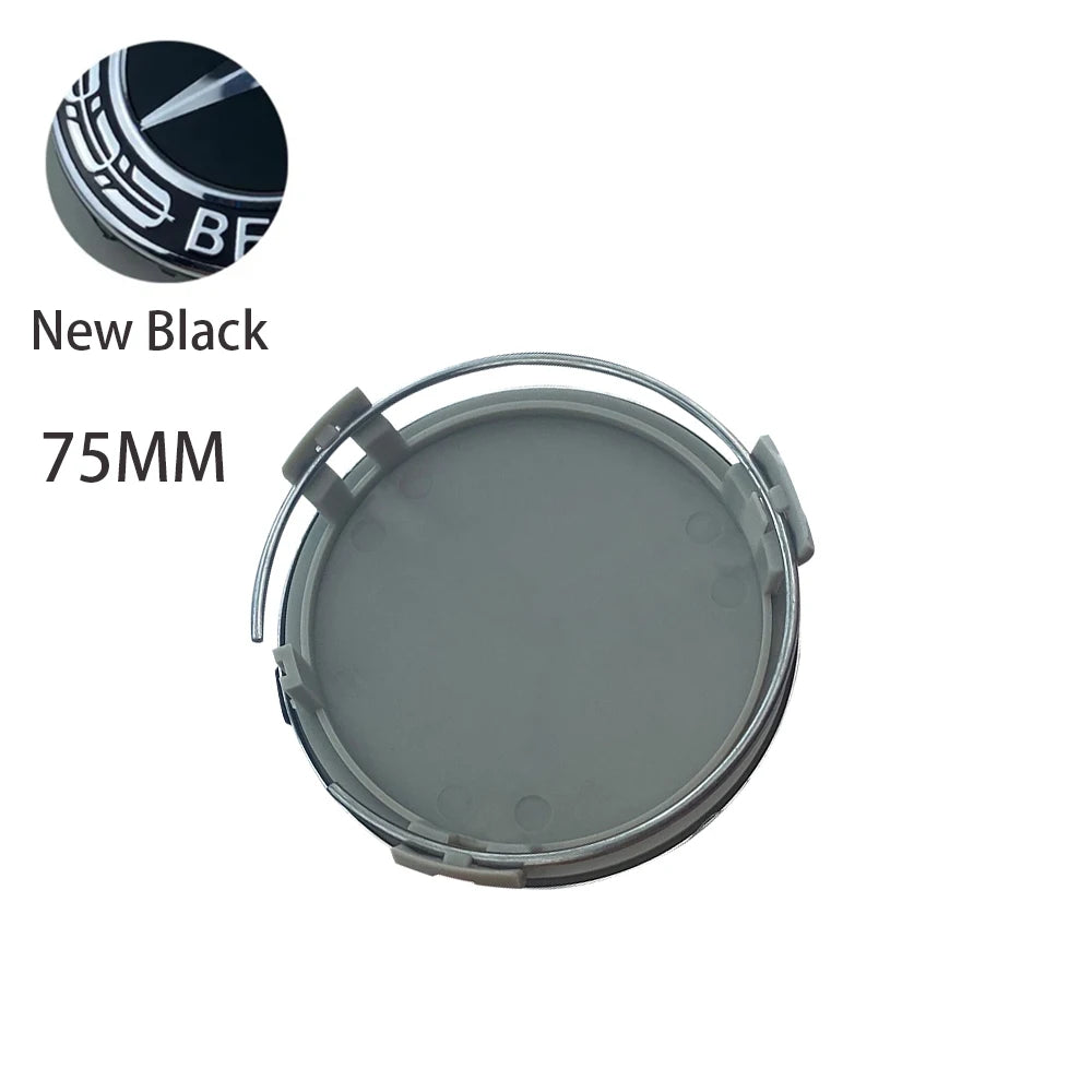 4er Set 75mm Radkappen für Auto Felgen - Styling Nabenkappen Zubehör