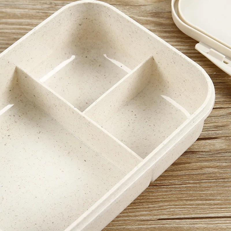 Niedliche Capybara Lunchbox mit A-Z Buchstaben, Single Layer Bento Box