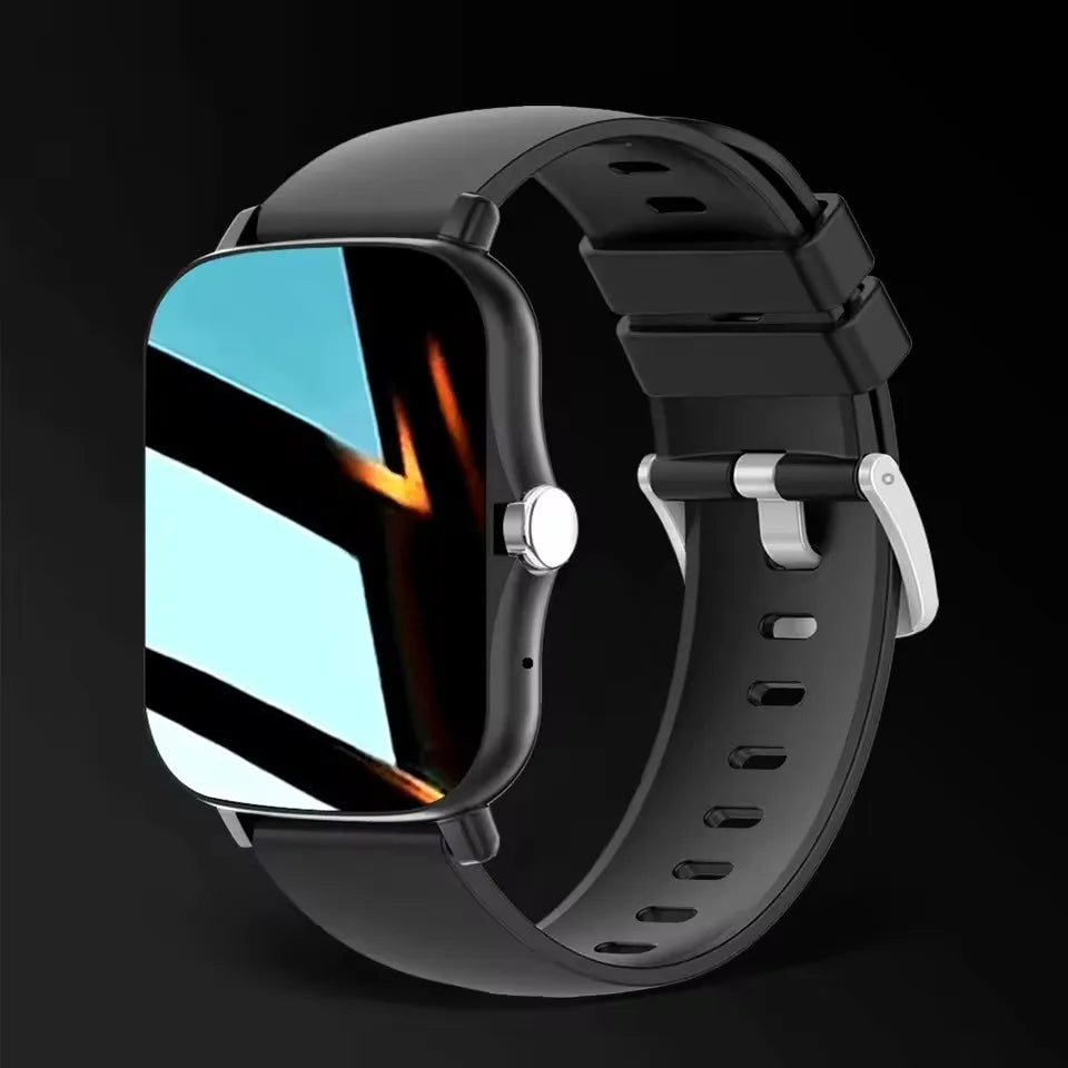 Vielseitige Smartwatch mit HD Touch Display und Fitnessfunktionen