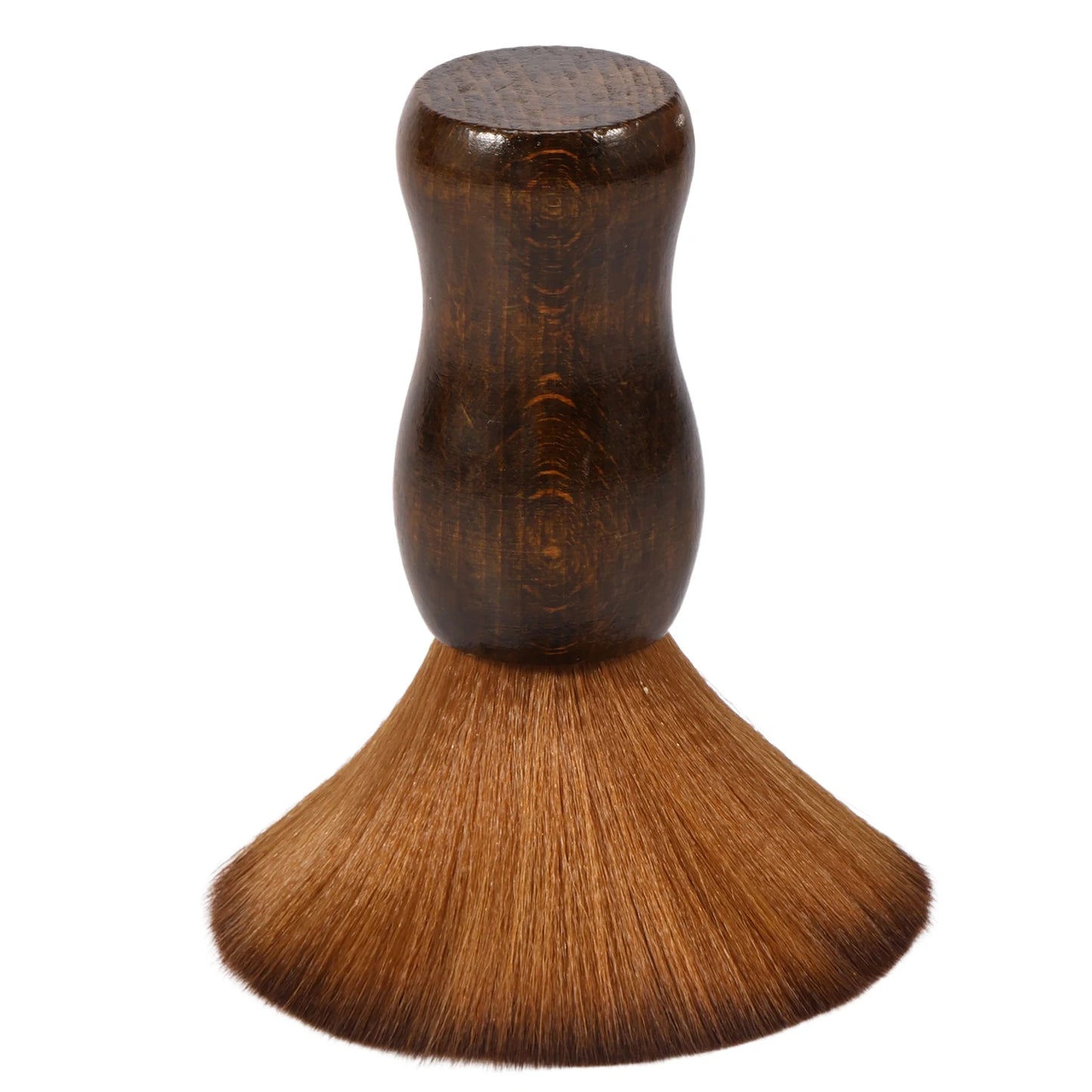 Weiche Haarbürste mit Holzgriff für sanftes Styling und Reinigung im Friseursalon
