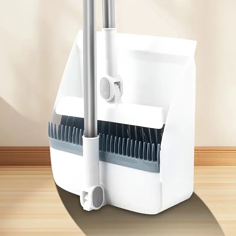 3-in-1 drehbares zusammenklappbares Magnetbesen Kehrschaufel Reinigungsset