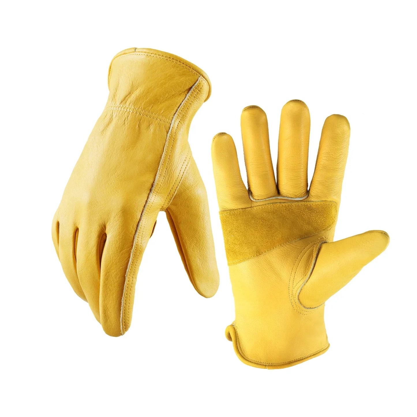 Robuste Arbeitshandschuhe aus Leder mit Flex-Grip und Sicherheit