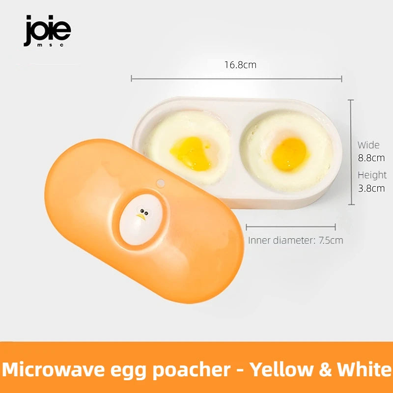 Mikrowellen Eier Pochierer für 2 Eier – Schnelles - einfaches Frühstück