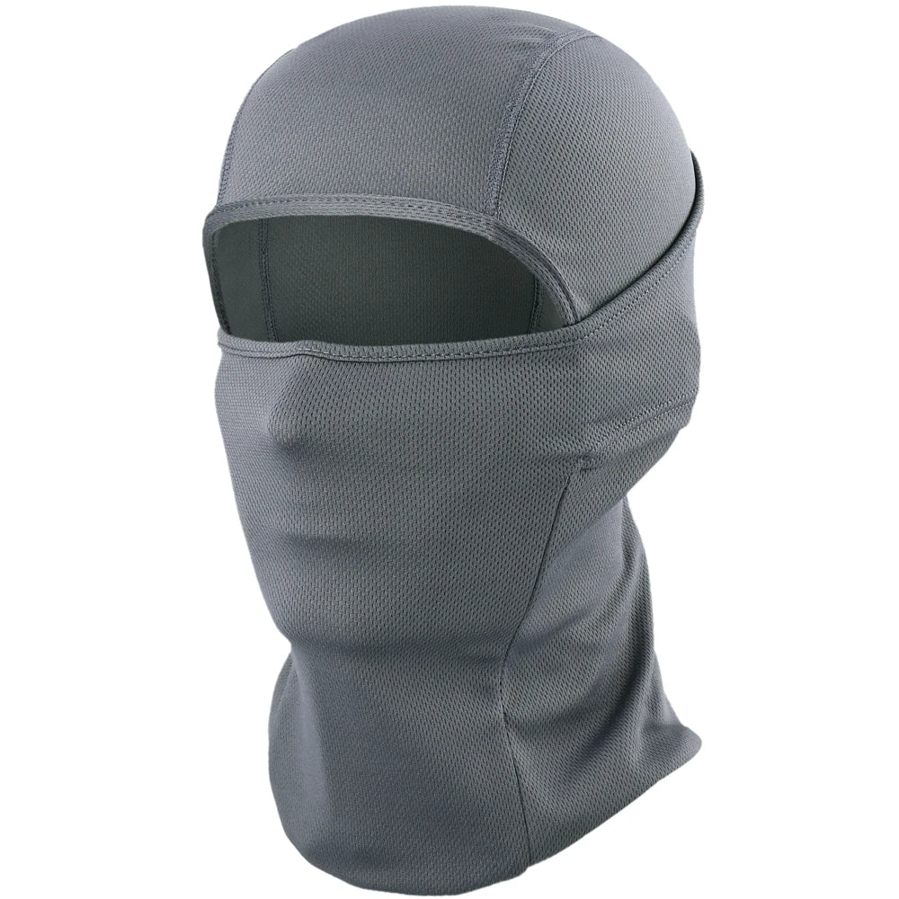 Atmungsaktive Sommer Sturmhaube Winddichte Vollgesichtsmaske Outdoor