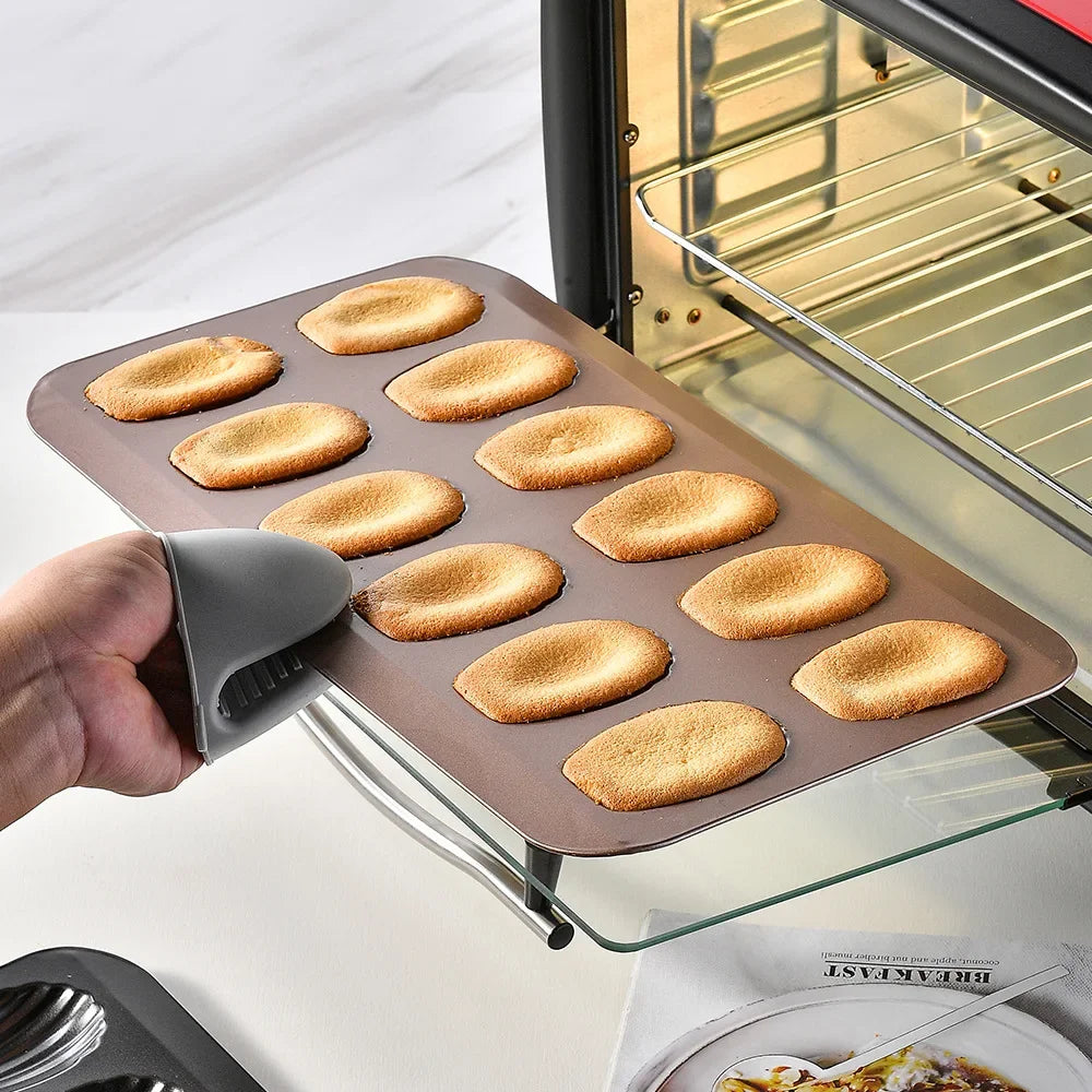 Mini Kuchenform aus Edelstahl für Backblech und Madeleines