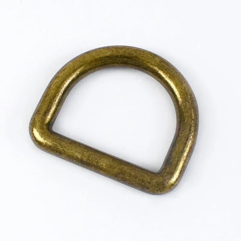 Metall O & D Ring Schnallen 10-38mm fuer Rucksack Guertel Halsband 5/10 Stk.