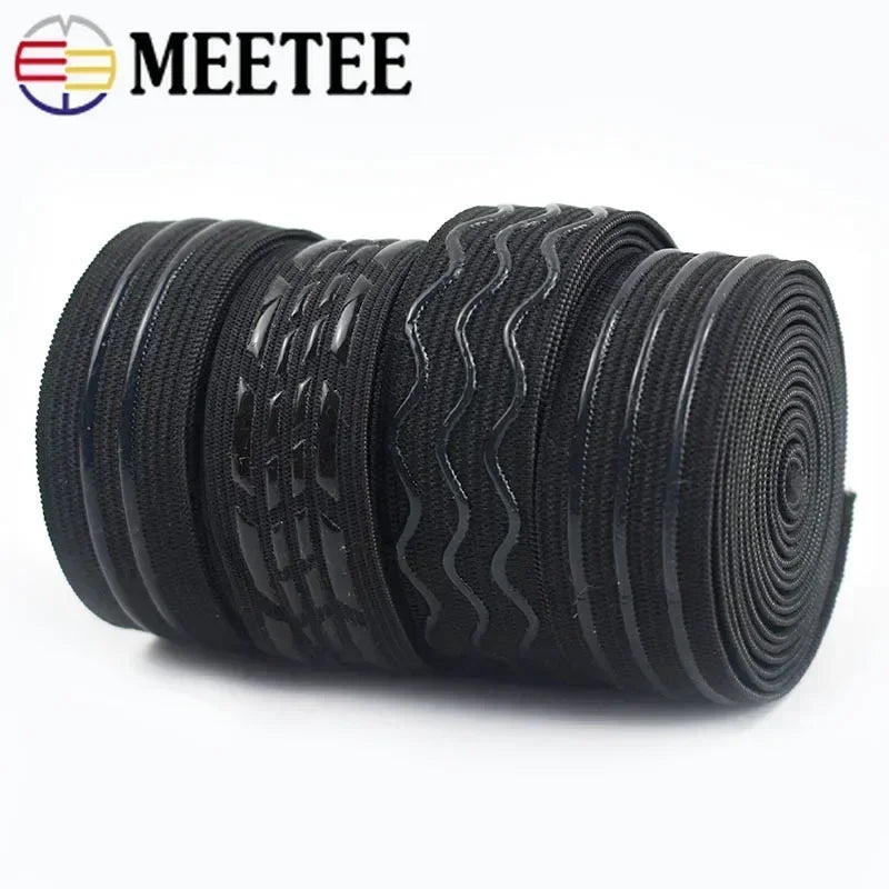 Elastisches Gurtband 20-50mm als Anti-Rutschband für Gürtel und Kleidung