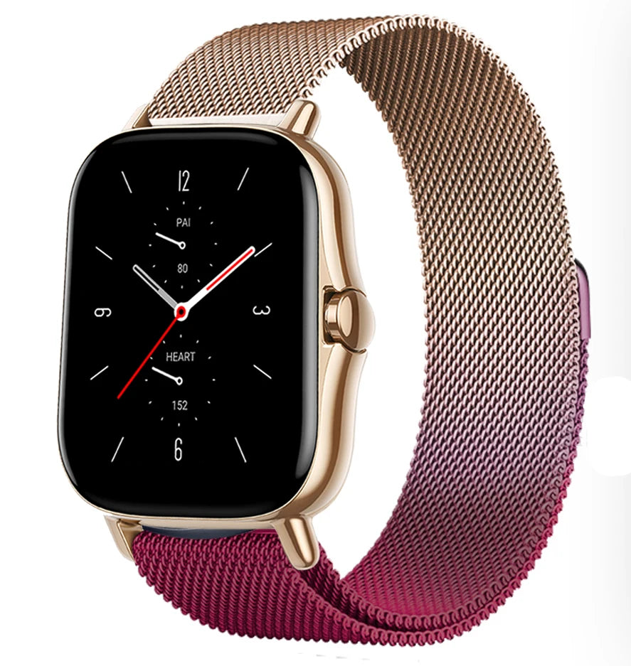 Magnetisches Edelstahl-Smartwatch-Armband 20/22mm – Komfort - Stil in 6 Farben