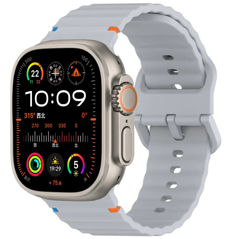 Atmungsaktives Silikonarmband 38-49mm – Nachhaltig, sportlich - individuell