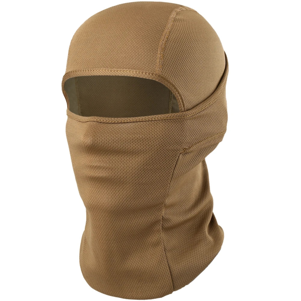 Atmungsaktive Sommer Sturmhaube Winddichte Vollgesichtsmaske Outdoor