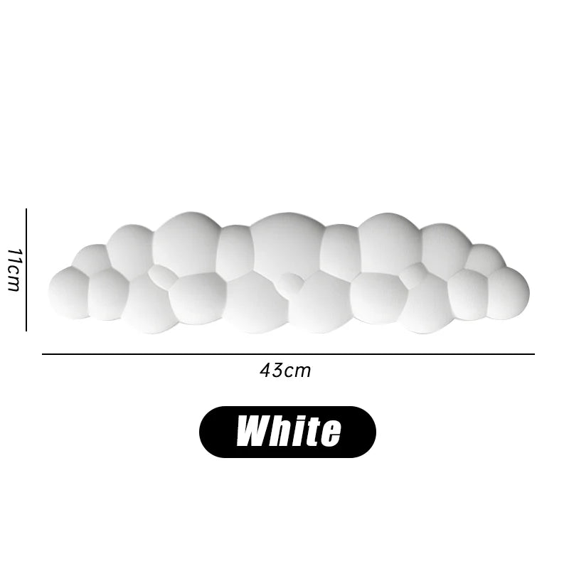 Ergonomische Handgelenkauflage Wolkenform mit Memory-Schaum und rutschfest