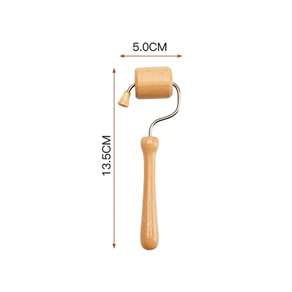 Holz Gua Sha Gesichtsmassage Roller zur Faltenreduktion - Hautstraffung