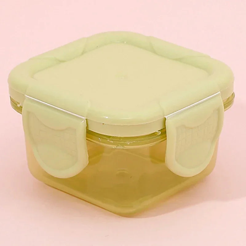 Luftdichte Mini-Aufbewahrungsbox 60ml aus BPA-freiem Kunststoff – vielseitig & mikrowellengeeignet